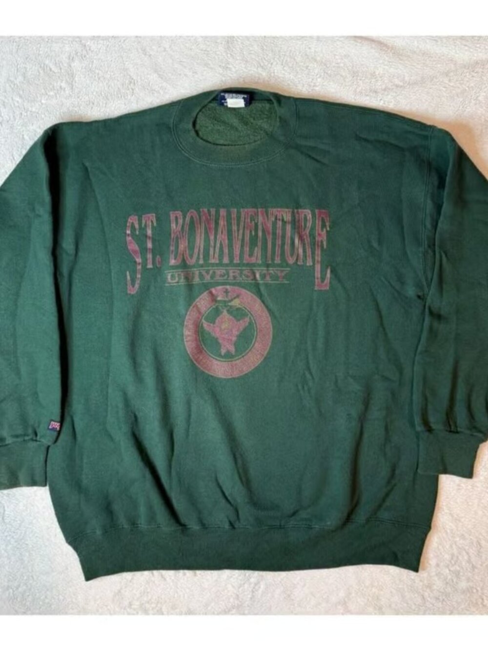 Vintage St Bonaventure University Crewneck Sweatshirt XL Jansport